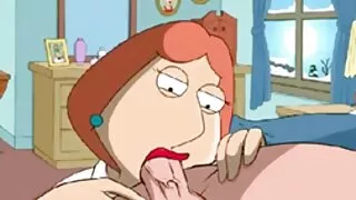 Horny Min accarezz porno mere et fils dans la cuisine